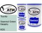 Preview: Toyota, Seamist Green Metallic, 6G5: 500ml Lackdose + 500ml Klarlack + 250ml Härter - Set, von ATW Autoteile West.